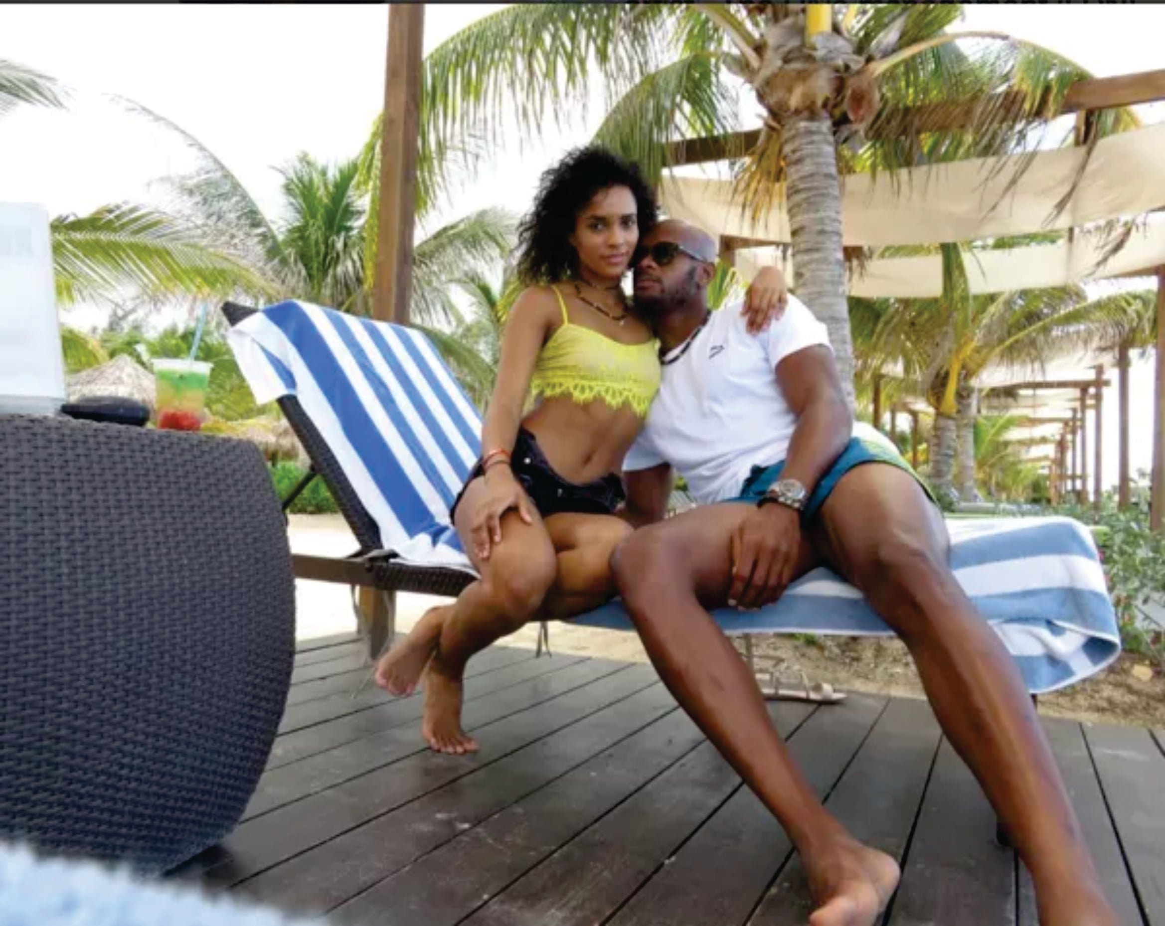 Asafa Powell engaged to Alyshia Akua Miller