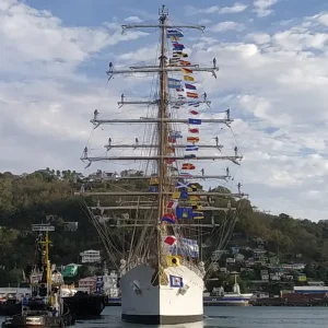  Argentine Frigate ARA Libertad completes training voyage in St Lucia