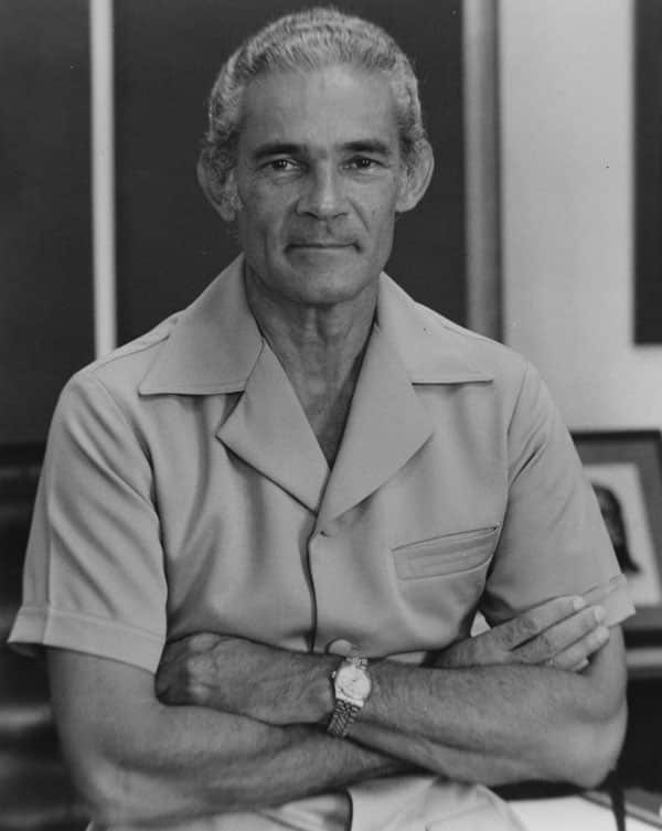 Michael Manley in the Kareeba suit