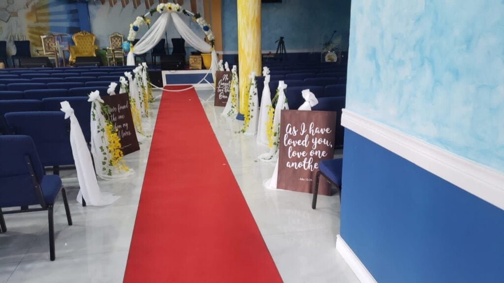 PatMarv wedding decor