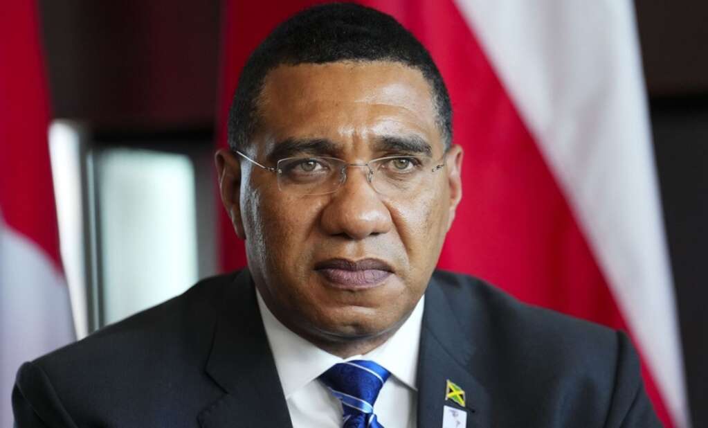 Prime Minister Andrew Holness. 