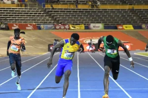 Nkrumie, Reid explodes with historic wins First to run sub-10, sub-11 100m races at Champs as JC, Edwin Allen lead