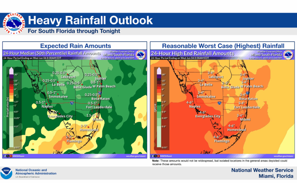 Flood Watch in effect across South Florida