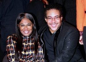 Malik Yoba and David Heron celebrate success of Against his Will at the Apollo
